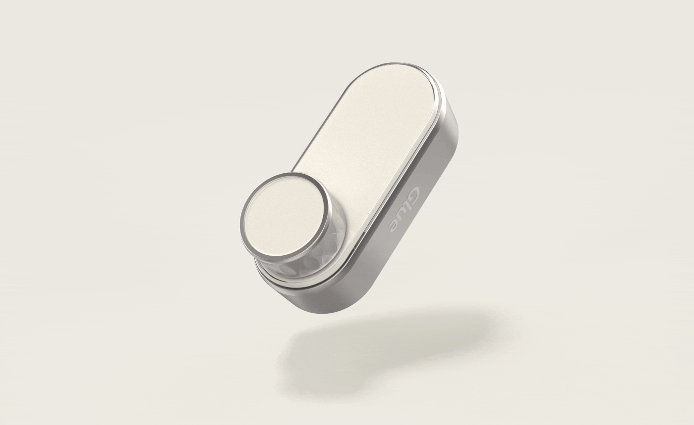 ​智能硬件设计​；Glue Smartlock智能门锁，给你提供双重的居家安全感